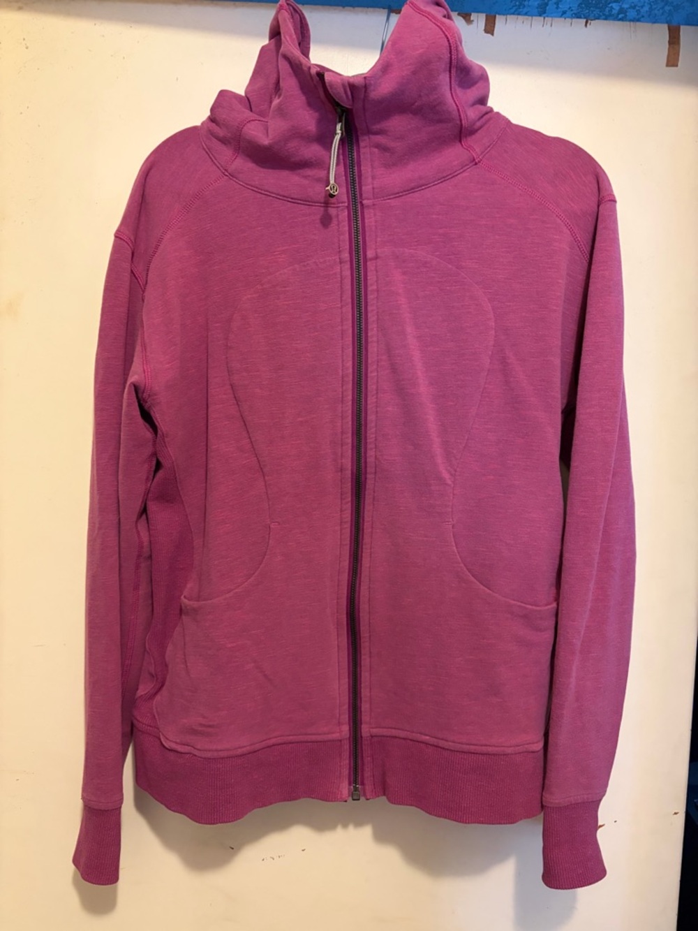 lululemon athletica Heathered Raspberry Full-Zip Hoodie